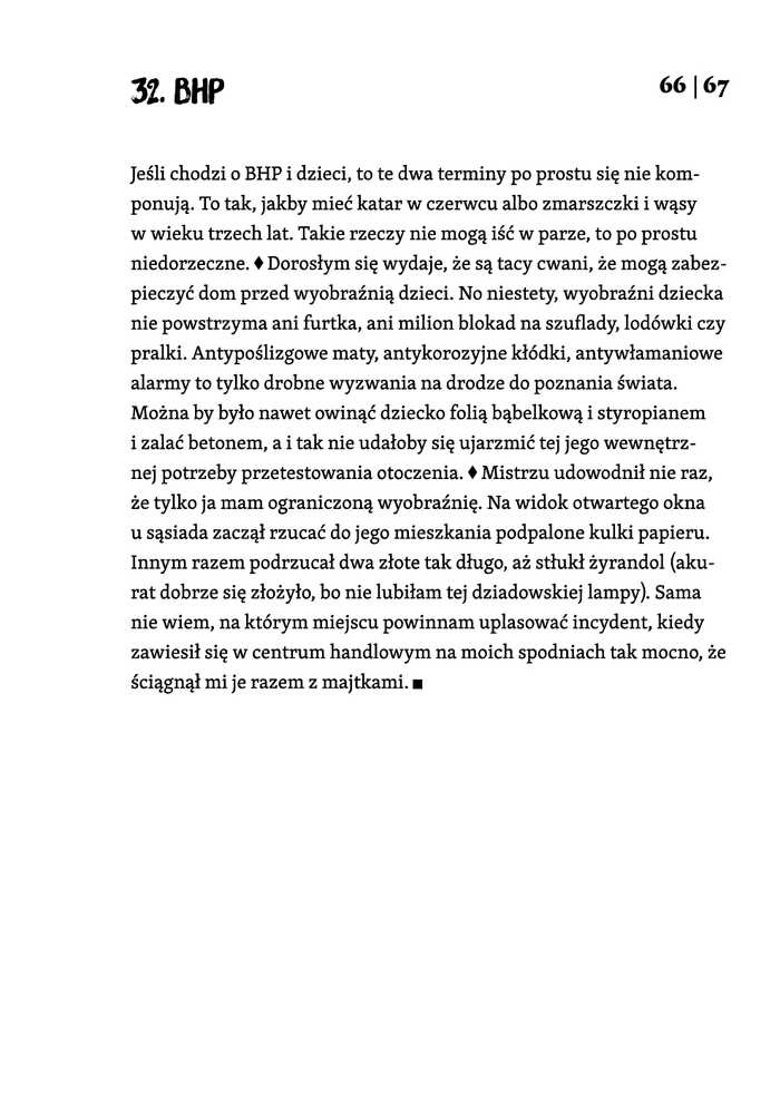 Strona z książki Mistrz i Mama