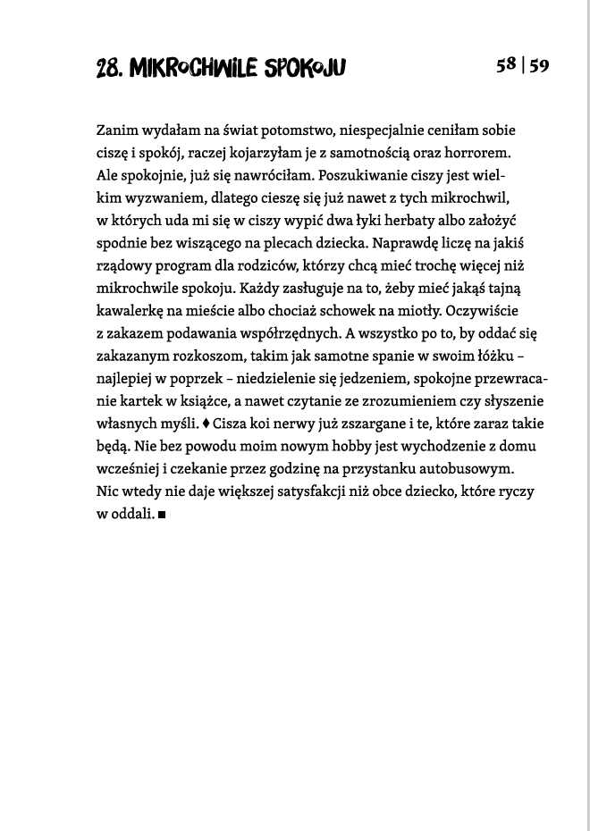 Strona z książki Mistrz i Mama